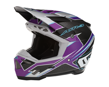 6D ATR-3 REFLEX GLOSS PURPLE HELMET