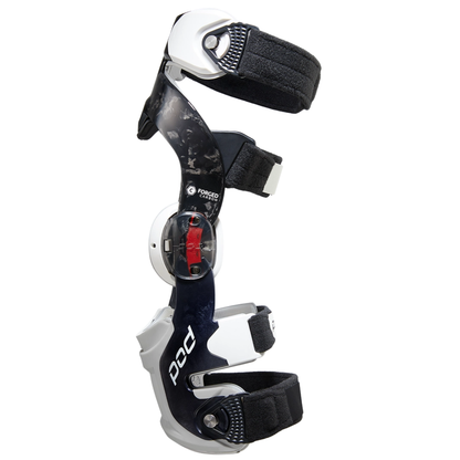 POD K8 3.0 CARBON / WHITE KNEE BRACE SET