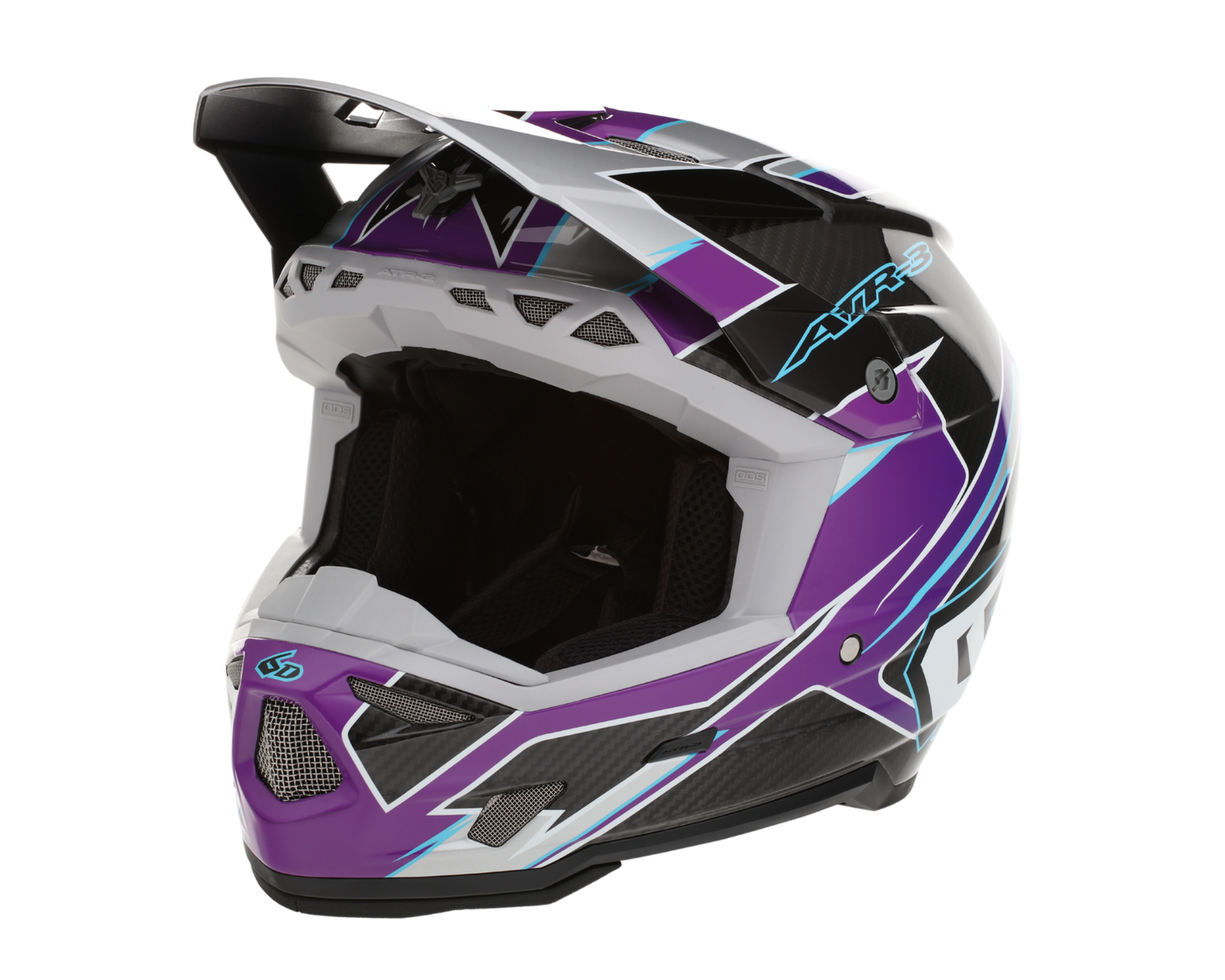 6D ATR-3 REFLEX GLOSS PURPLE HELMET