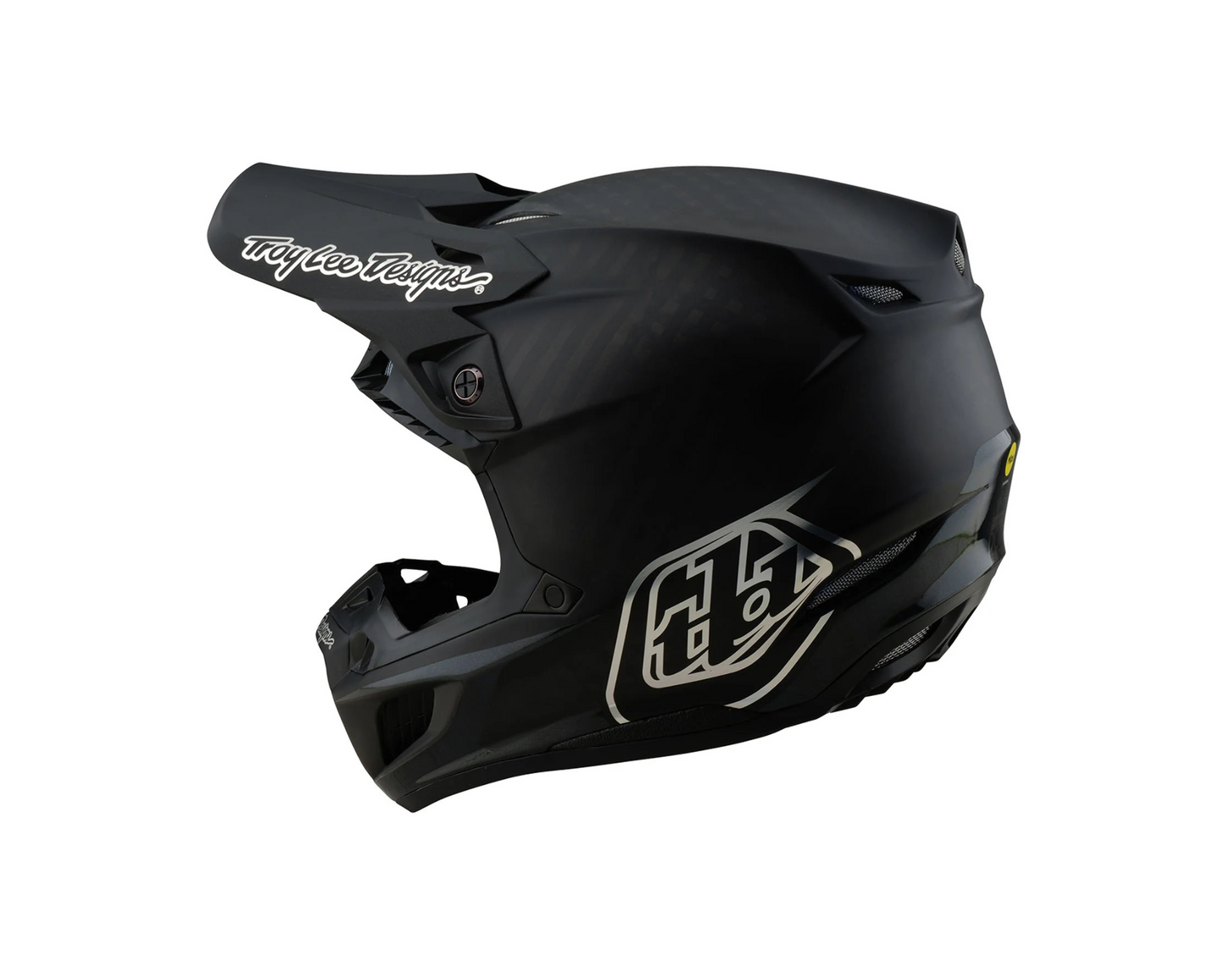 TROY LEE DESIGNS 2025 SE5 CARBON MONO BLACK HELMET