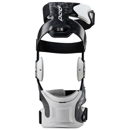 POD K8 3.0 CARBON / WHITE KNEE BRACE SET