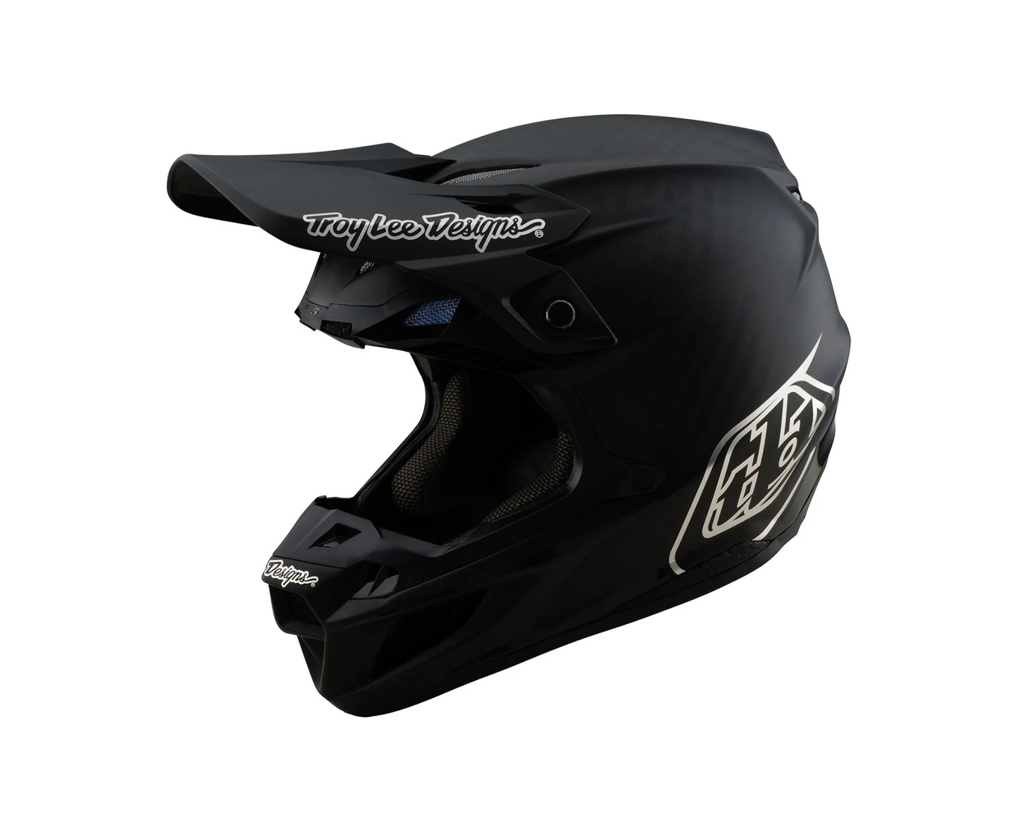 TROY LEE DESIGNS 2025 SE5 CARBON MONO BLACK HELMET