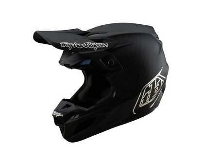 TROY LEE DESIGNS 2025 SE5 CARBON MONO BLACK HELMET