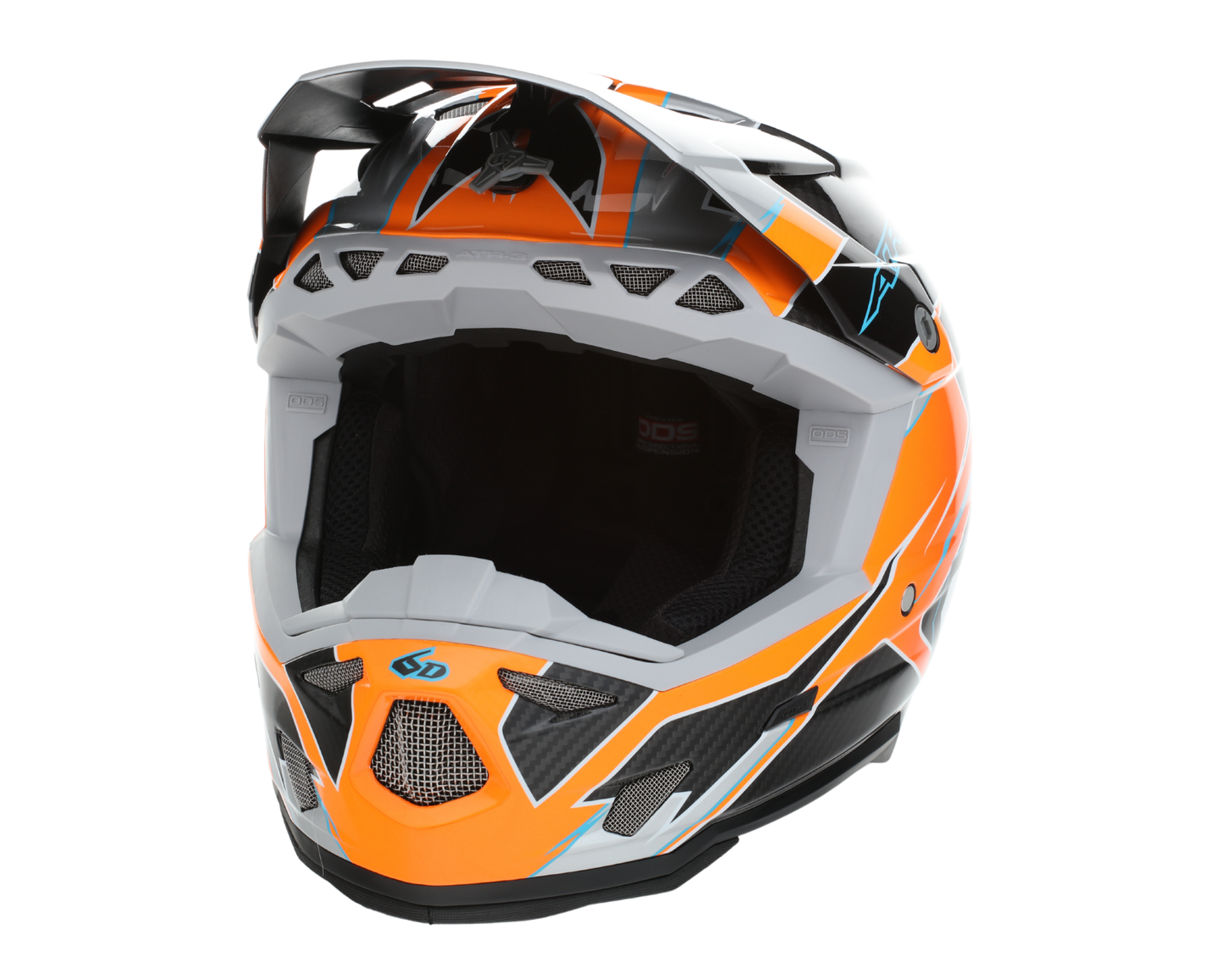 6D ATR-3 REFLEX GLOSS NEON ORANGE YOUTH HELMET
