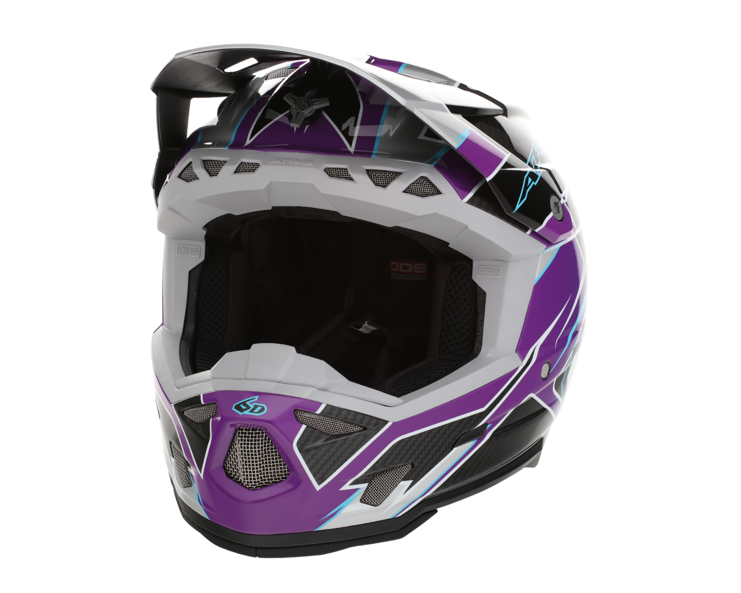 6D ATR-3 REFLEX GLOSS PURPLE HELMET