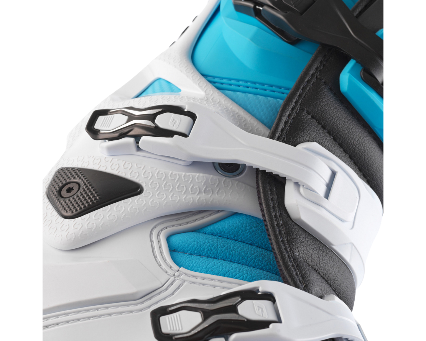 GAERNE LE SG-22 WHITE/BLACK/LIGHT BLUE BOOTS