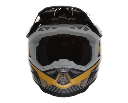 6D ATR-3 RIVAL GLOSS GOLD HELMET