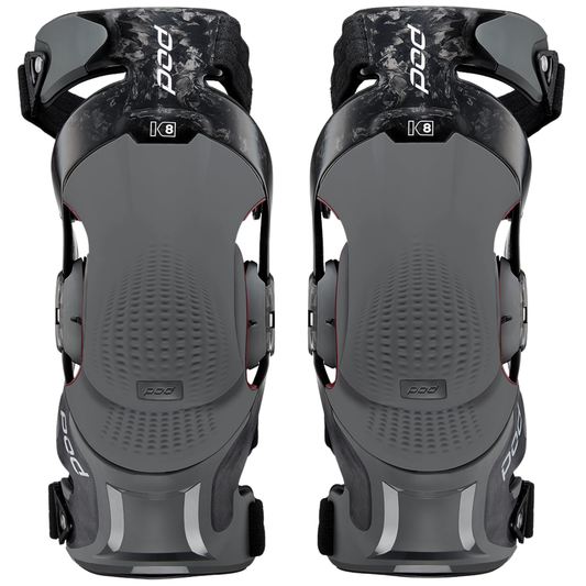 POD K8 3.0 CARBON / GRAPHITE KNEE BRACE SET