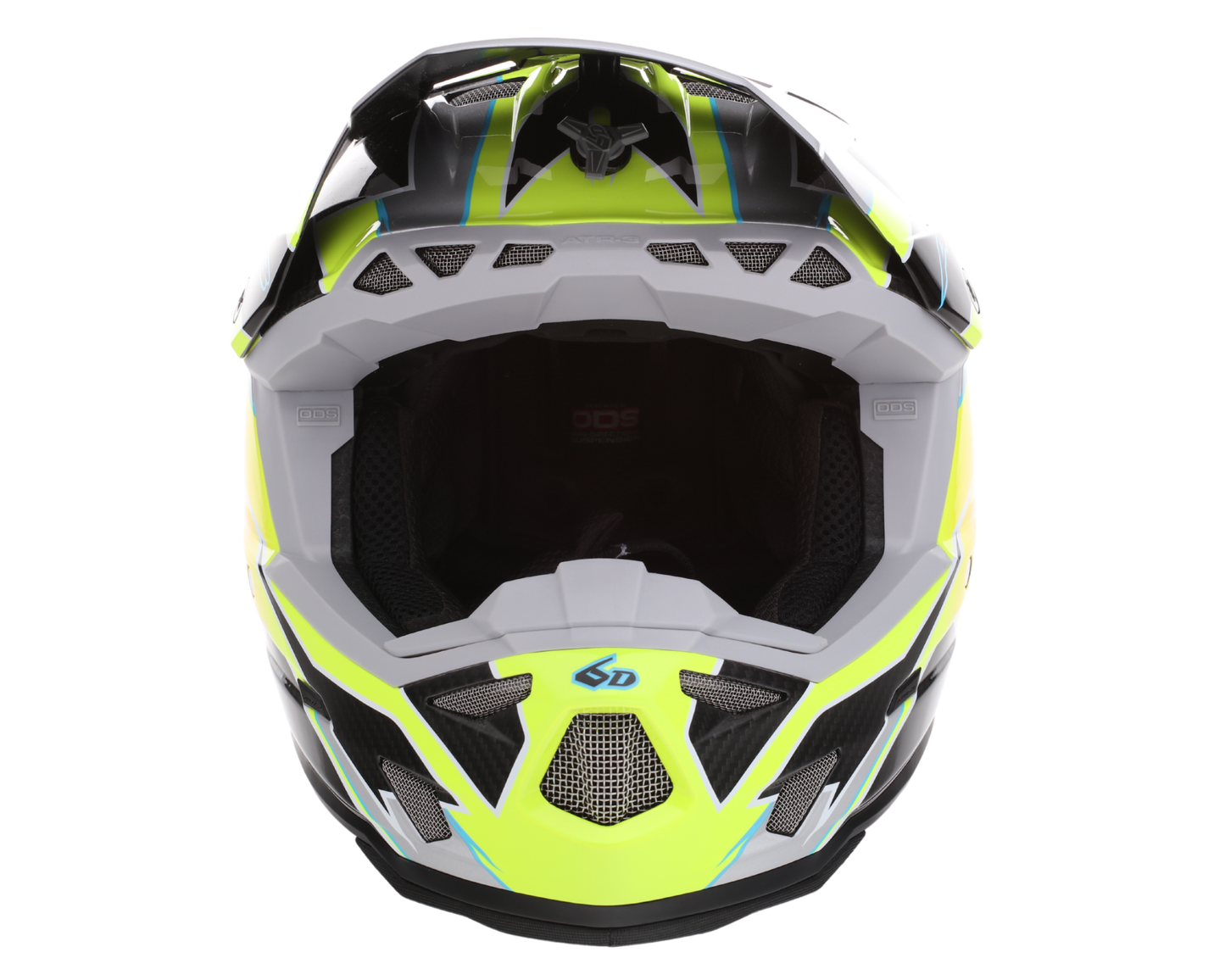 6D ATR-3 REFLEX GLOSS NEON YELLOW YOUTH HELMET