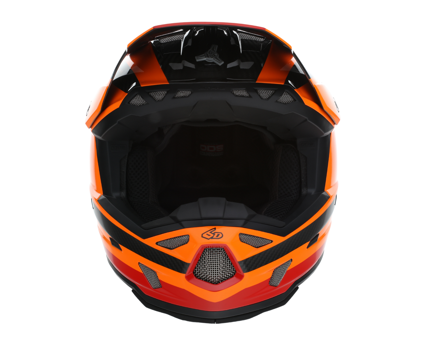 6D ATR-3 PURE GLOSS RED HELMET