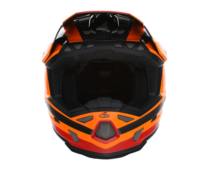 6D ATR-3 PURE GLOSS RED HELMET