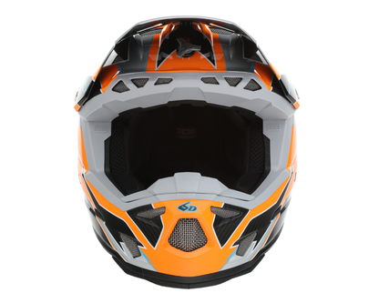 6D ATR-3 REFLEX GLOSS NEON ORANGE YOUTH HELMET
