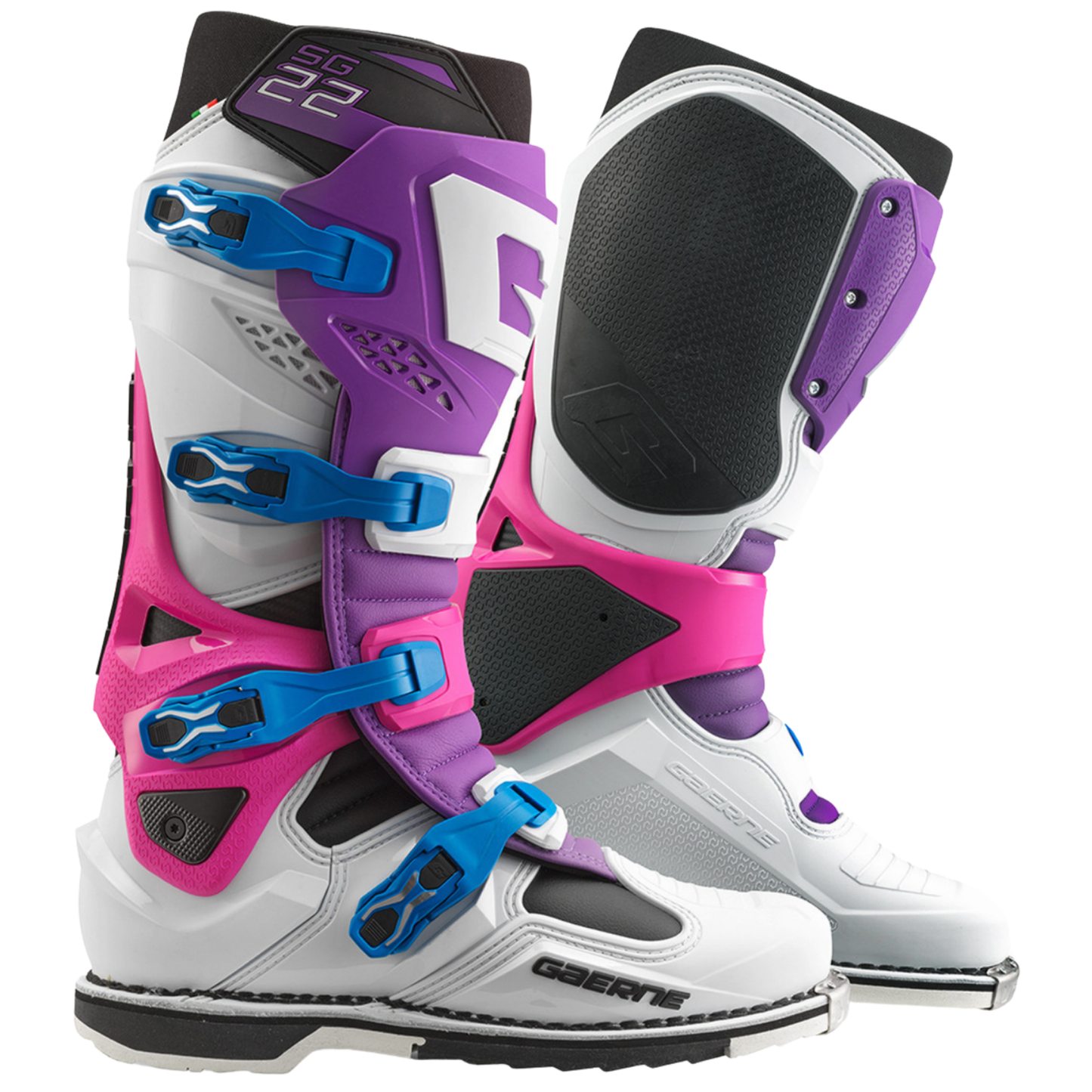 GAERNE LE SG-22 PURPLE/WHITE/RHODAMINE BOOTS