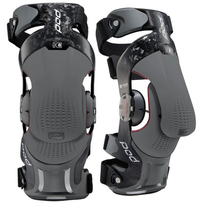 POD K8 3.0 CARBON / GRAPHITE KNEE BRACE SET