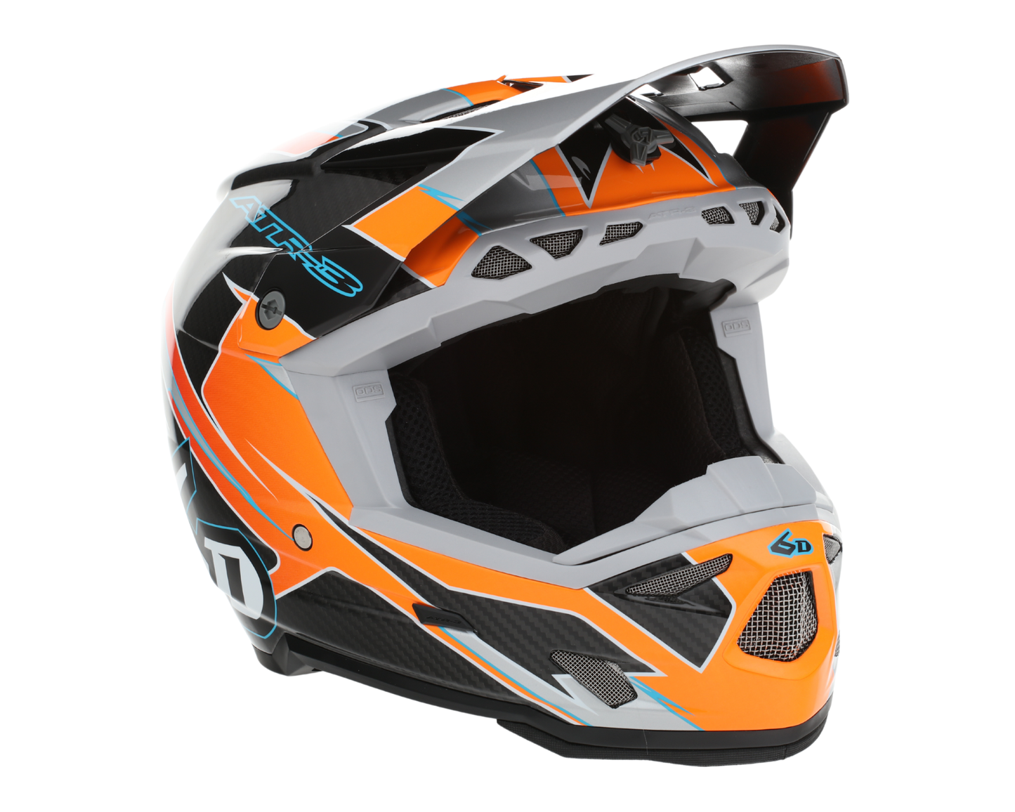 6D ATR-3 REFLEX GLOSS NEON ORANGE YOUTH HELMET