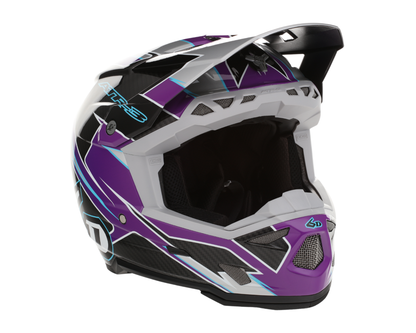 6D ATR-3 REFLEX GLOSS PURPLE HELMET