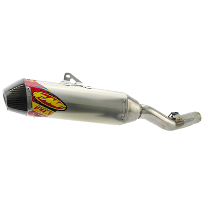 FMF KAWASAKI KX450F 12-15 FACTORY 4.1 RCT STAINLESS SLIP-ON WITH CARBON END CAP
