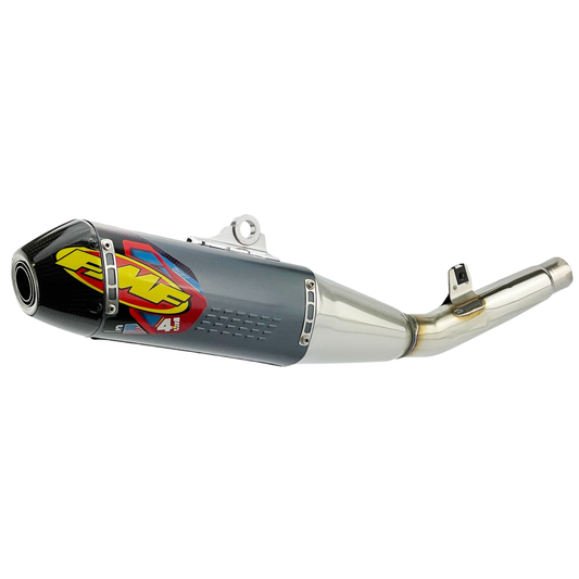 FMF KAWASAKI KX250F / KX250X 25-26 FACTORY 4.1 RCT STAINLESS SLIP-ON WITH CARBON END CAP