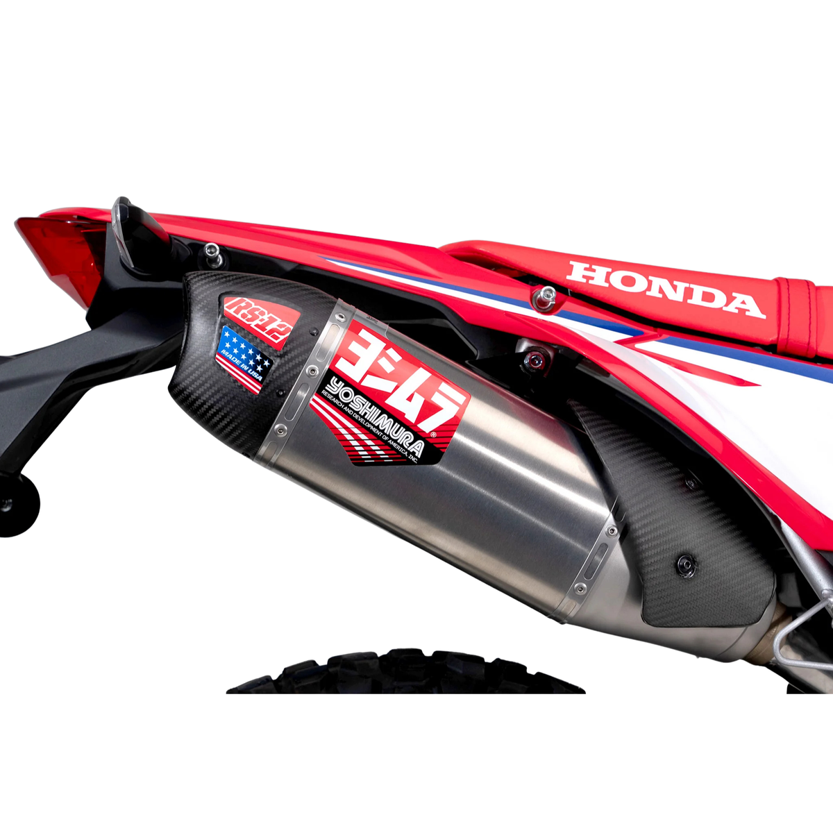 YOSHIMURA HONDA CRF300L 21-26 RS-12 STAINLESS SLIP ON