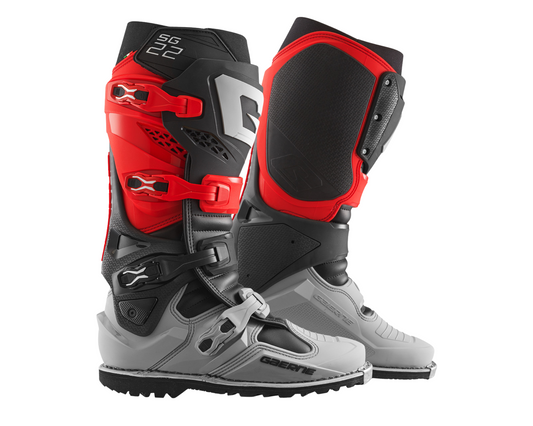 GAERNE SG-22 LE GORE-TEX ENDURO RED/BLACK/GREY BOOTS