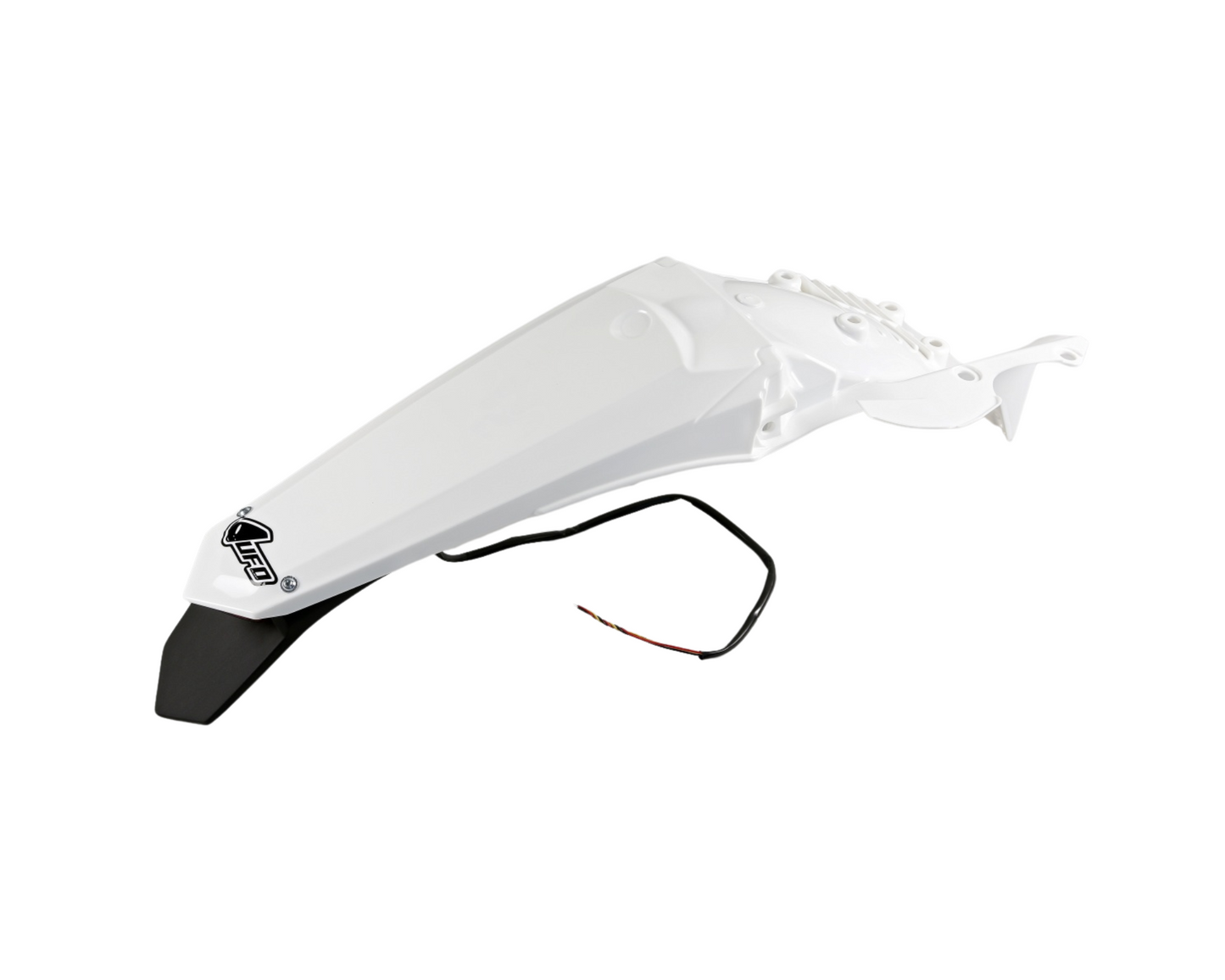 UFO YAMAHA WR250F/WR450F 15-19 WHITE REAR FENDER W/ LED TAIL LIGHT ...