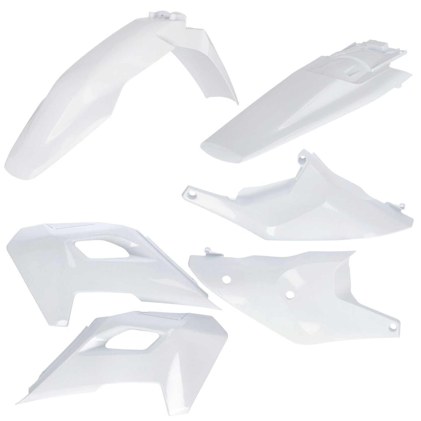 ACERBIS HUSQVARNA FC / FX / TC / TX 23-24 WHITE PLASTICS KIT
