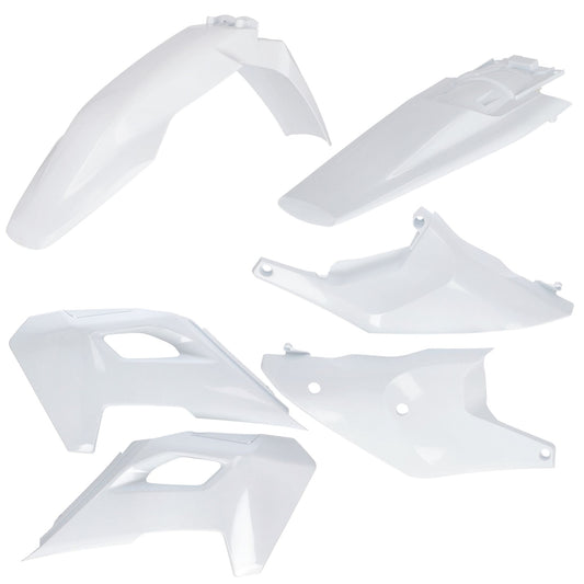 ACERBIS HUSQVARNA FC / FX / TC / TX 23-24 WHITE PLASTICS KIT