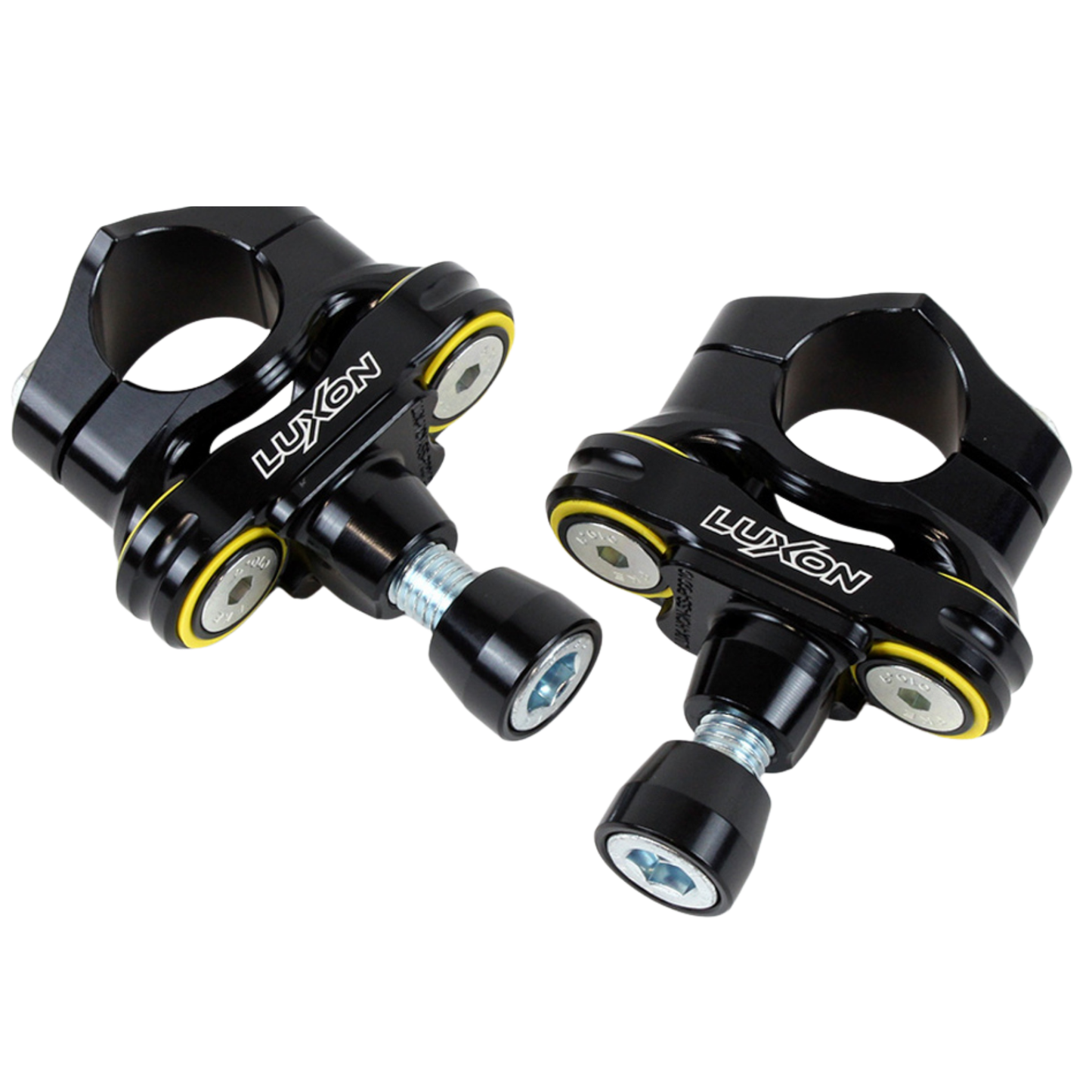 LUXON 4-POST RUBBER ISOLATED CONE INTERFACE BAR MOUNTS HONDA CRF450R 02-27 CRF250R 04-27 CR125R / CR250R 00-07