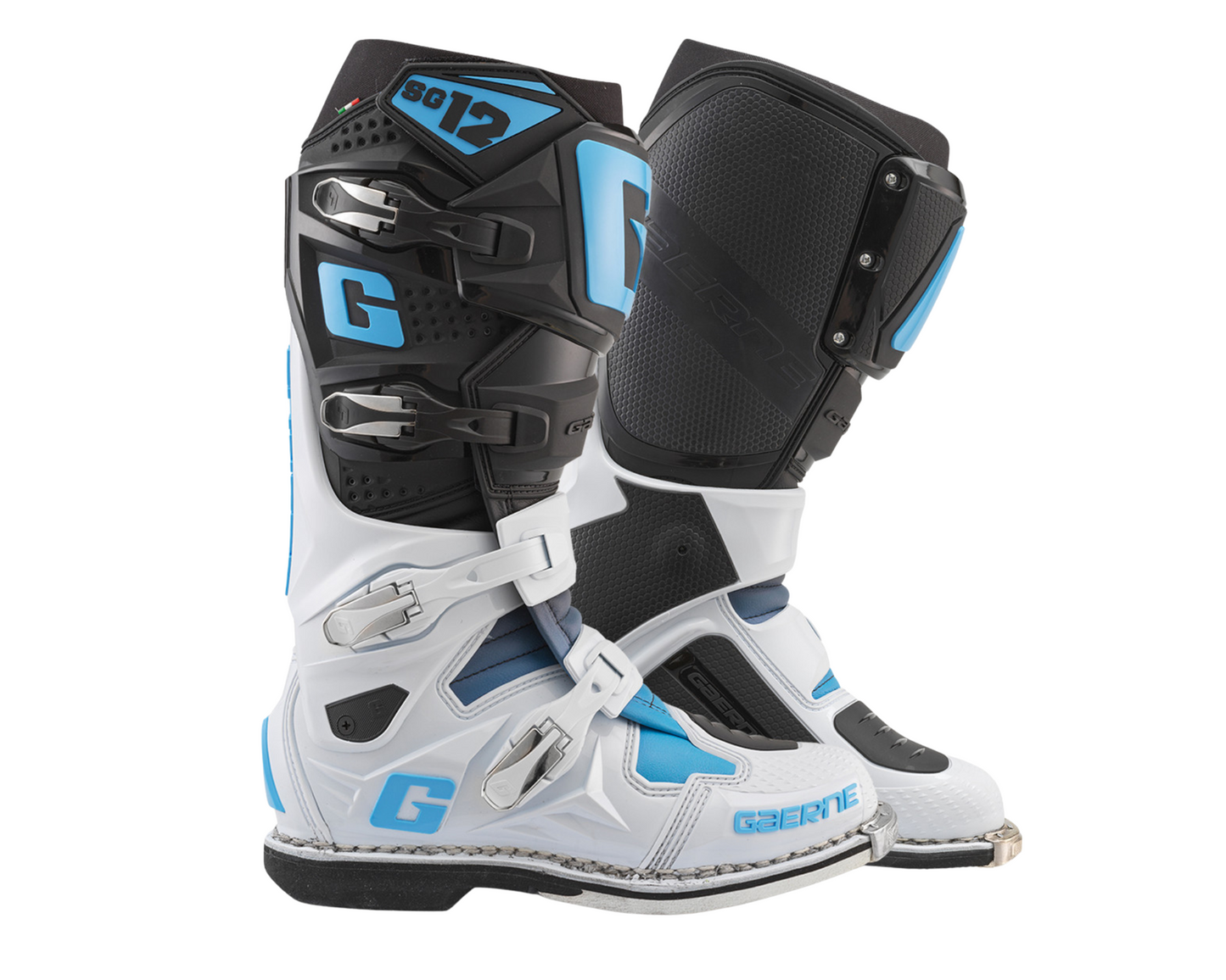 GAERNE LE SG-12 BLACK/WHITE/CAROLINA BLUE BOOTS