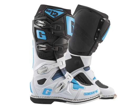 GAERNE LE SG-12 BLACK/WHITE/CAROLINA BLUE BOOTS