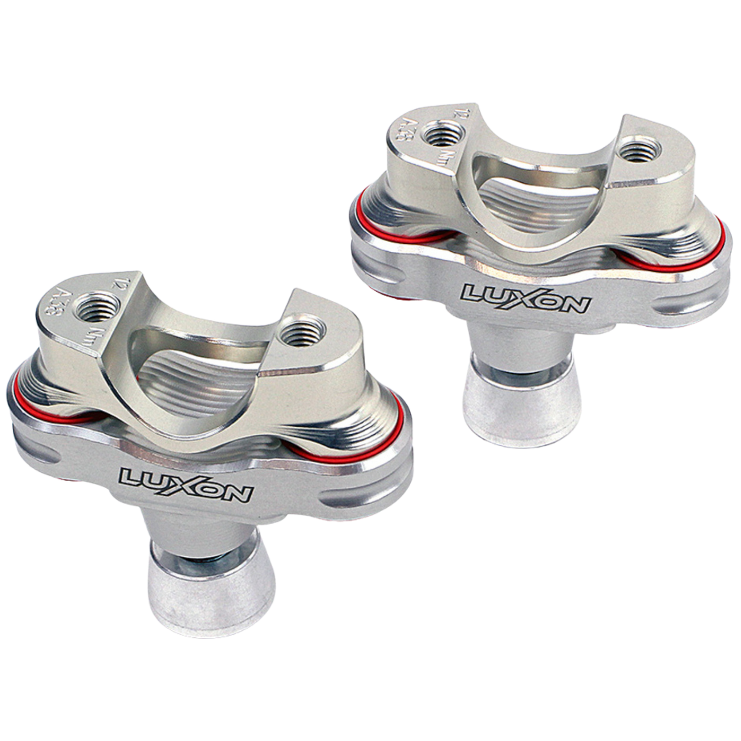 LUXON 4-POST RUBBER ISOLATED 1 1/8" CONE INTERFACE BAR MOUNTS STARK VARG