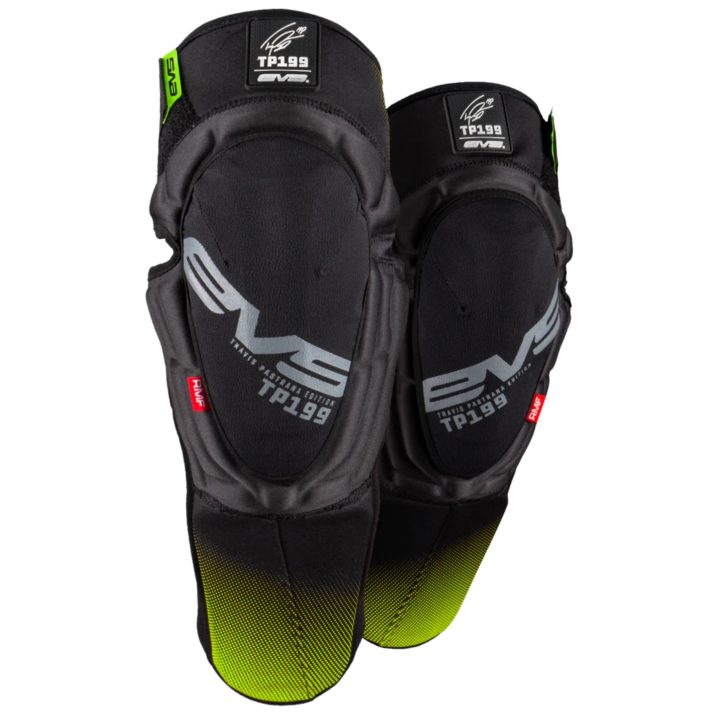 EVS TP199 KNEE PADS BLACK/HI-VIS YELLOW