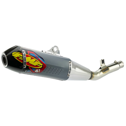 FMF KAWASAKI KX450F / KX450X 24-26 FACTORY 4.1 RCT STAINLESS SLIP-ON WITH CARBON END CAP