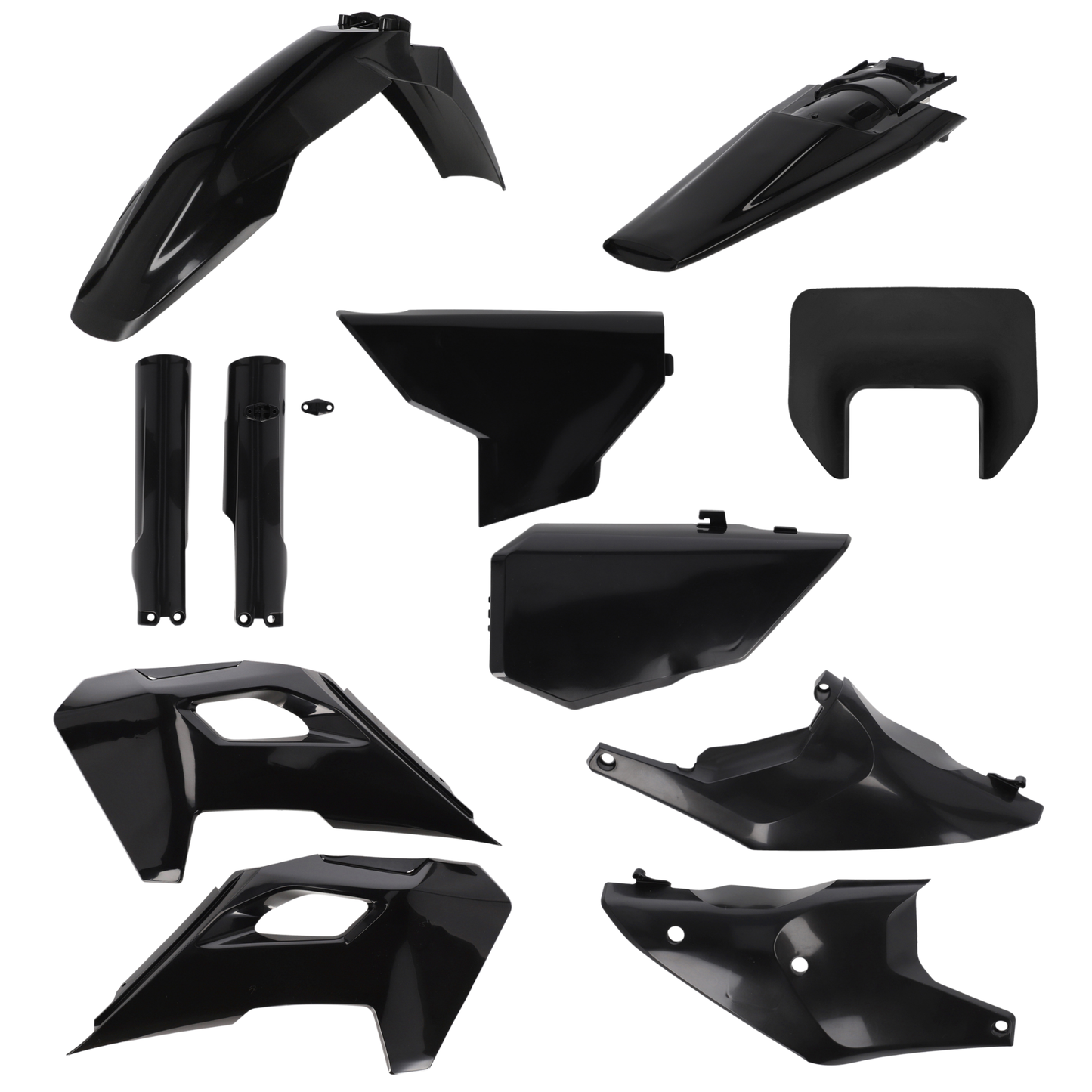 ACERBIS HUSQVARNA FE / TE 24-25 BLACK FULL PLASTICS KIT