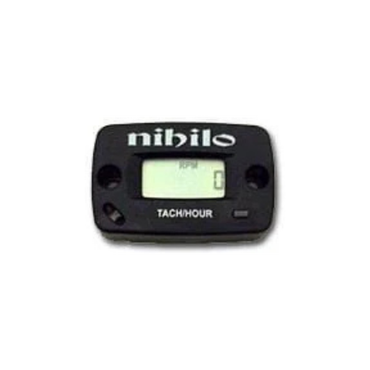 NIHILO CONCEPTS BLACK TACH/HOUR METER WITH WIRE