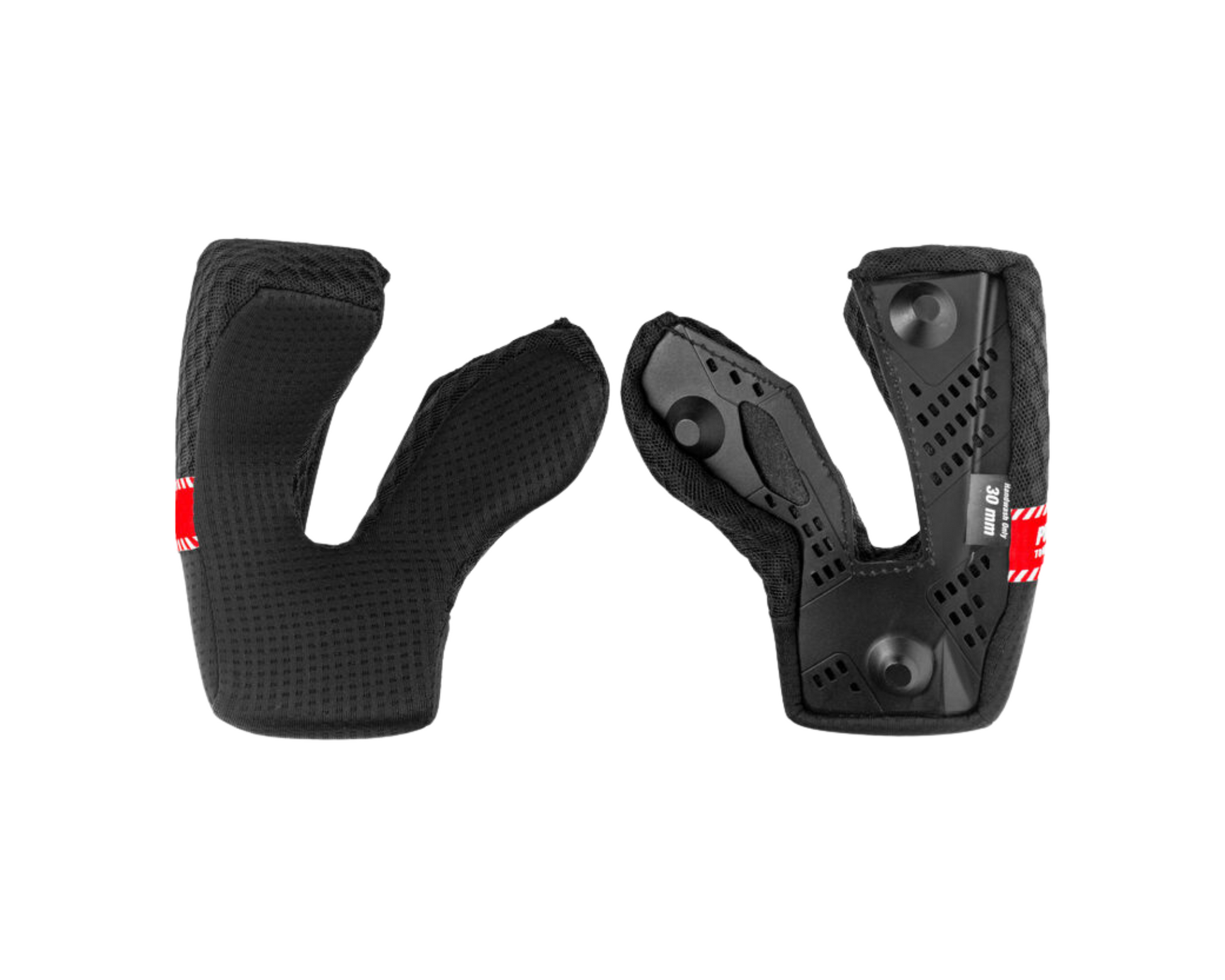 bell mountain bike helmet pad diagram Bell Moto-10 Cheek Pads Black 50 mm