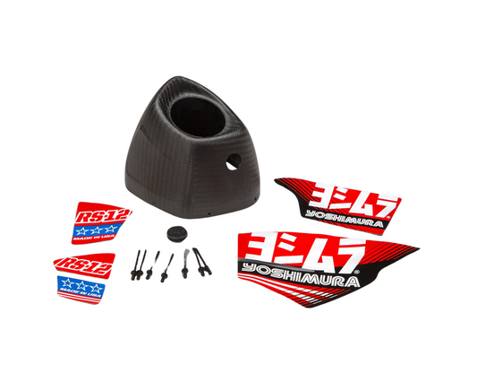 YOSHIMURA RS-12 CARBON REPLACEMENT END CAP KIT