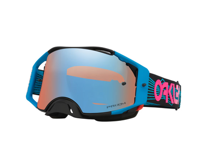 OAKLEY AIRBRAKE PRIZM MX SAPPHIRE IRIDIUM/BLUE WIRED GOGGLES