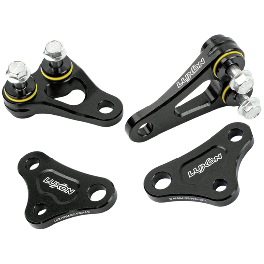 LUXON YAMAHA YZ450F 23-26 YZ450FX 24-26 RUBBER ISOLATED BLACK ENGINE MOUNTS