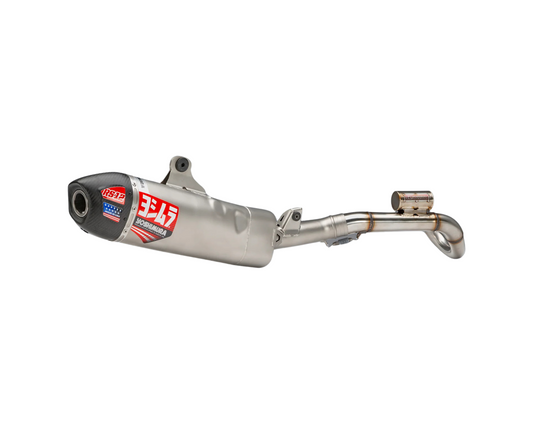 YOSHIMURA HONDA CRF250R/CRF250RX 2025 RS-12 STAINLESS FULL SYSTEM WITH CARBON END CAP