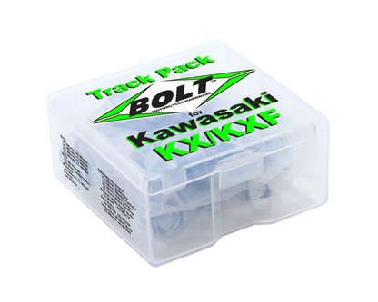 BOLT HARDWARE KAWASAKI KX/KXF 01-25 TRACK PACK HARDWARE KIT