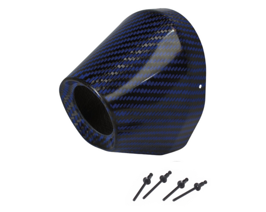 PRO CIRCUIT BLUE T5/T6 CARBON REPLACEMENT END CAP