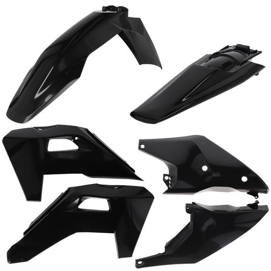 ACERBIS HUSQVARNA FC / TC / FX / TX 25-26 BLACK PLASTICS KIT