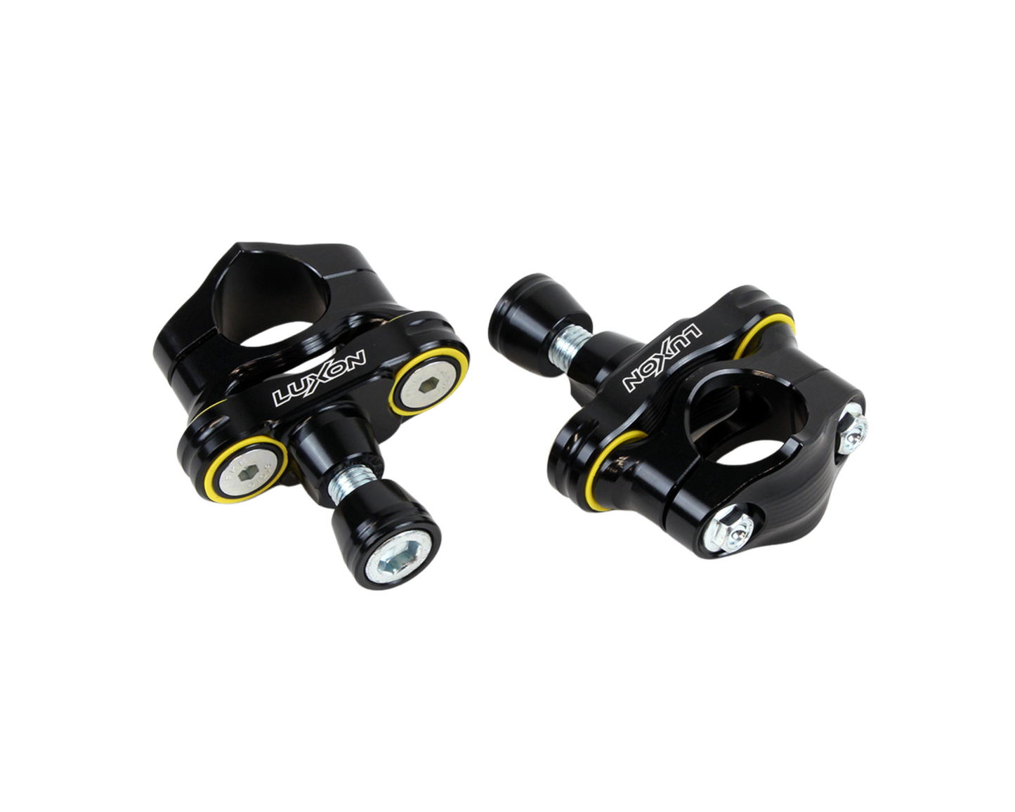LUXON 4-POST RUBBER ISOLATED 1 1/8" BAR MOUNTS YAMAHA YZ250F/YZ450F 14-25 WR250F/YZ250FX 15-25 WR450F/YZ450FX 16-25 CONE INTERFACE