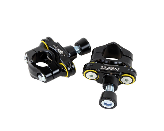 LUXON 4-POST RUBBER ISOLATED 1 1/8" BAR MOUNTS KTM SX/SX-F/XC/XC-F 16-25 EXC/EXC-F 24-25 / HUSQVARNA FC/FX/TC/TX 16-25 FE/TE 24-25 / GASGAS MC/EC/EX 24-25 / TRIUMPH TF 24-25 CONE INTERFACE