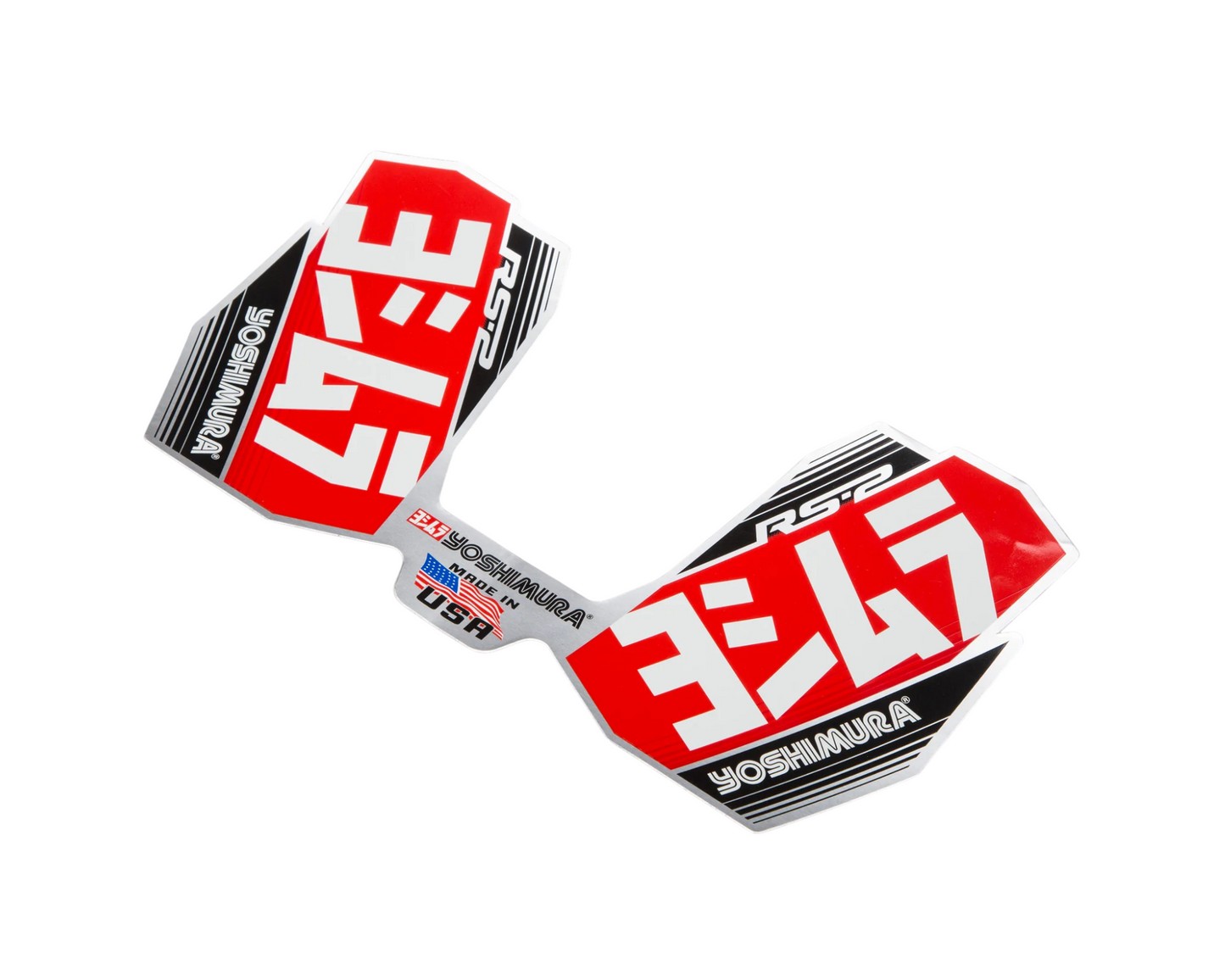 YOSHIMURA RS-2 REPLACEMENT EXHAUST DECALS