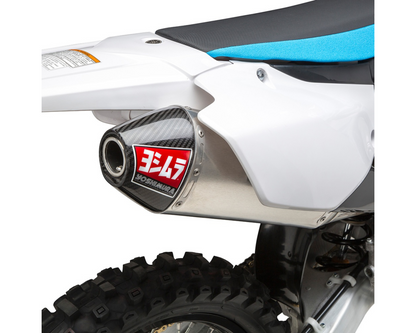 YOSHIMURA YAMAHA YZ250F 19-23 YZ250FX/WR250F 20-24 RS-12 STAINLESS SLIP ON WITH CARBON END CAP