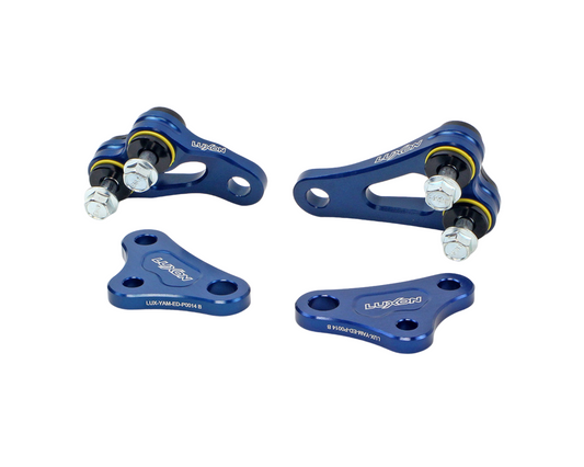 LUXON YAMAHA YZ450F 23-25 YZ450FX 24-25 RUBBER ISOLATED BLUE ENGINE MOUNTS