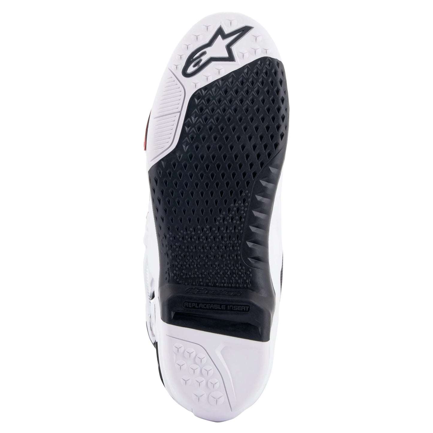 ALPINESTARS 2025 TECH 10 BLACK/RED/FLURO ORANGE/FLURO WHITE BOOTS