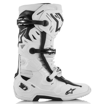 ALPINESTARS 2025 TECH 10 SUPERVENTED WHITE BOOTS